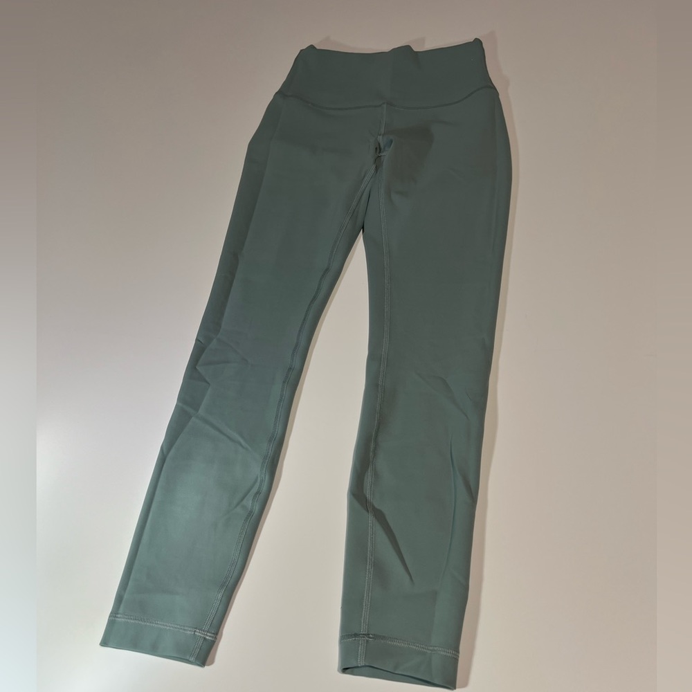 Lululemon Wunder Train High-Rise Tight 25" Misty Glade